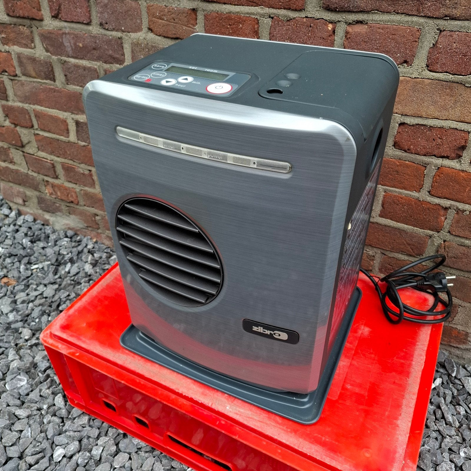 zibro 2.7KW kachel op petroleum,  laserkachel van zibro, Ophalen, Zo goed als nieuw