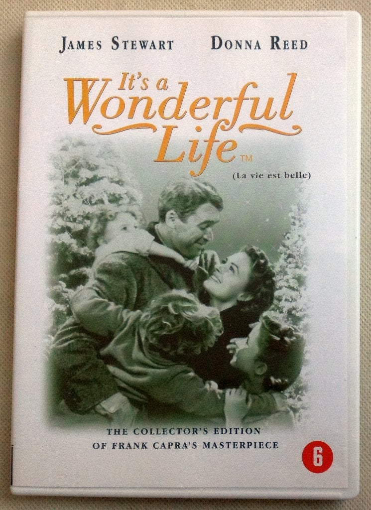 It's a Wonderful Life Frank Capra James Stewart 1946, Cd's en Dvd's, Dvd's | Klassiekers, Vanaf 6 jaar, Verzenden, 1940 tot 1960
