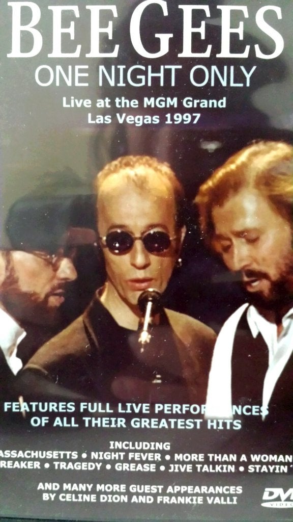 bee gees - one night only live dvd, Alle leeftijden, Ophalen of Verzenden, Zo goed als nieuw