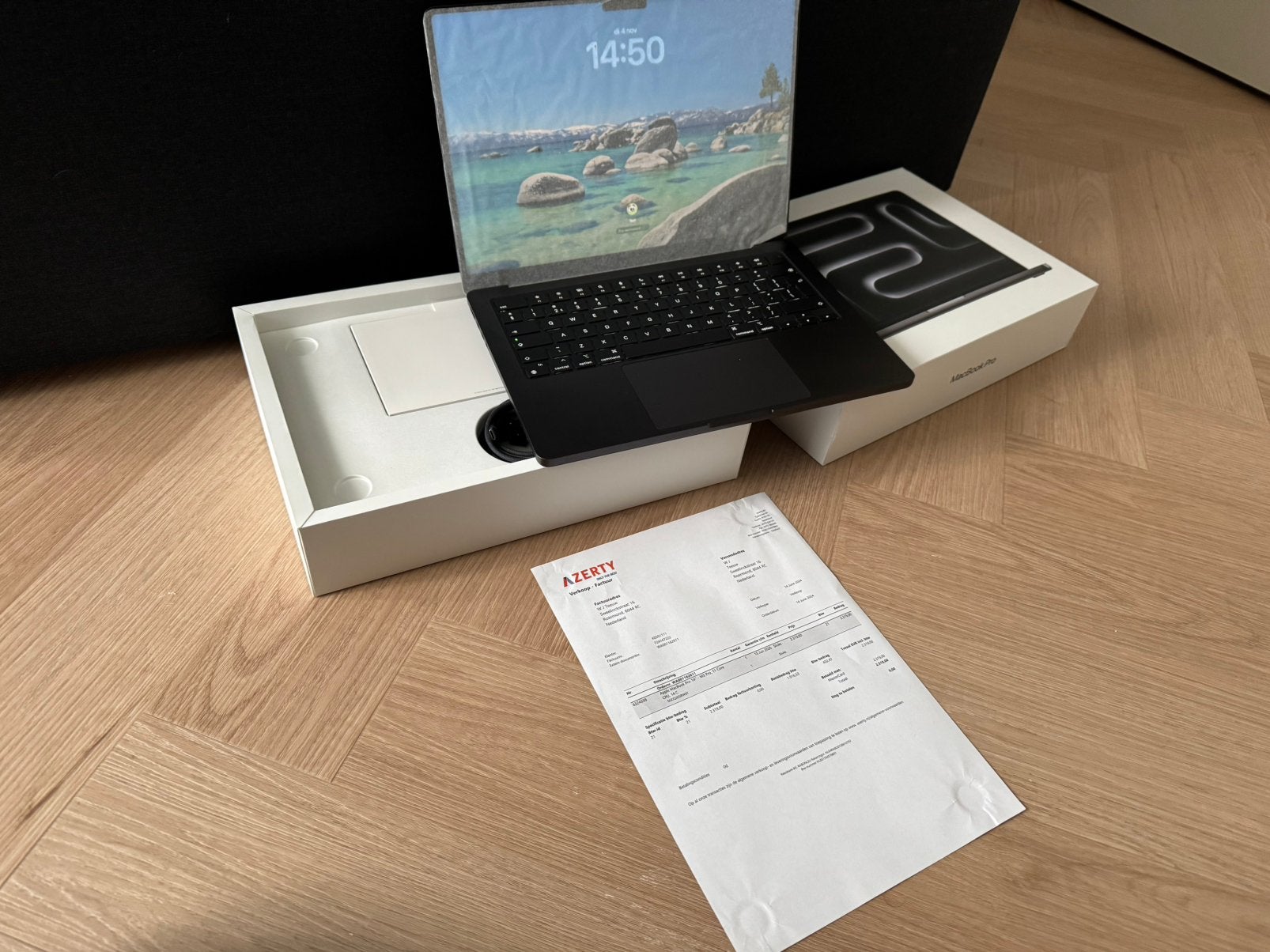 Macbook Pro 14”  M3 Pro | 18GB Ram | 512GB | 10 laadcycli, MacBook Pro, Qwerty, 512 GB, Ophalen of Verzenden