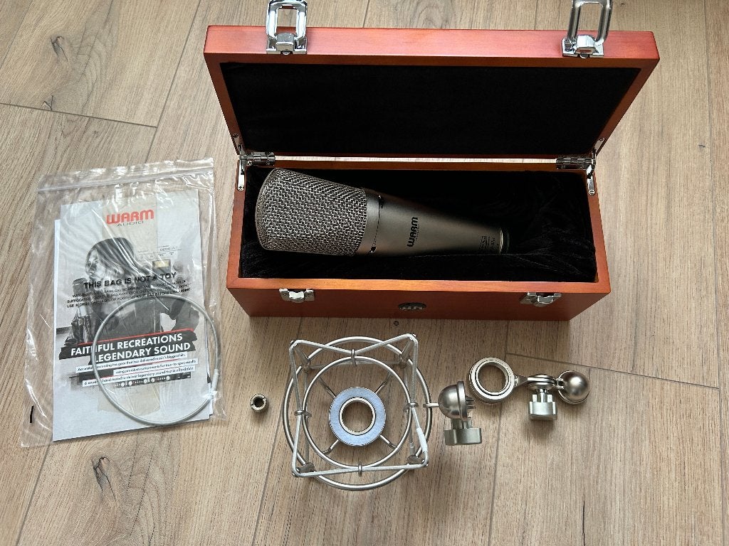 Warm Audio WA-87 R2 Nickel nieuwstaat, Ophalen of Verzenden, Zo goed als nieuw, Studiomicrofoon