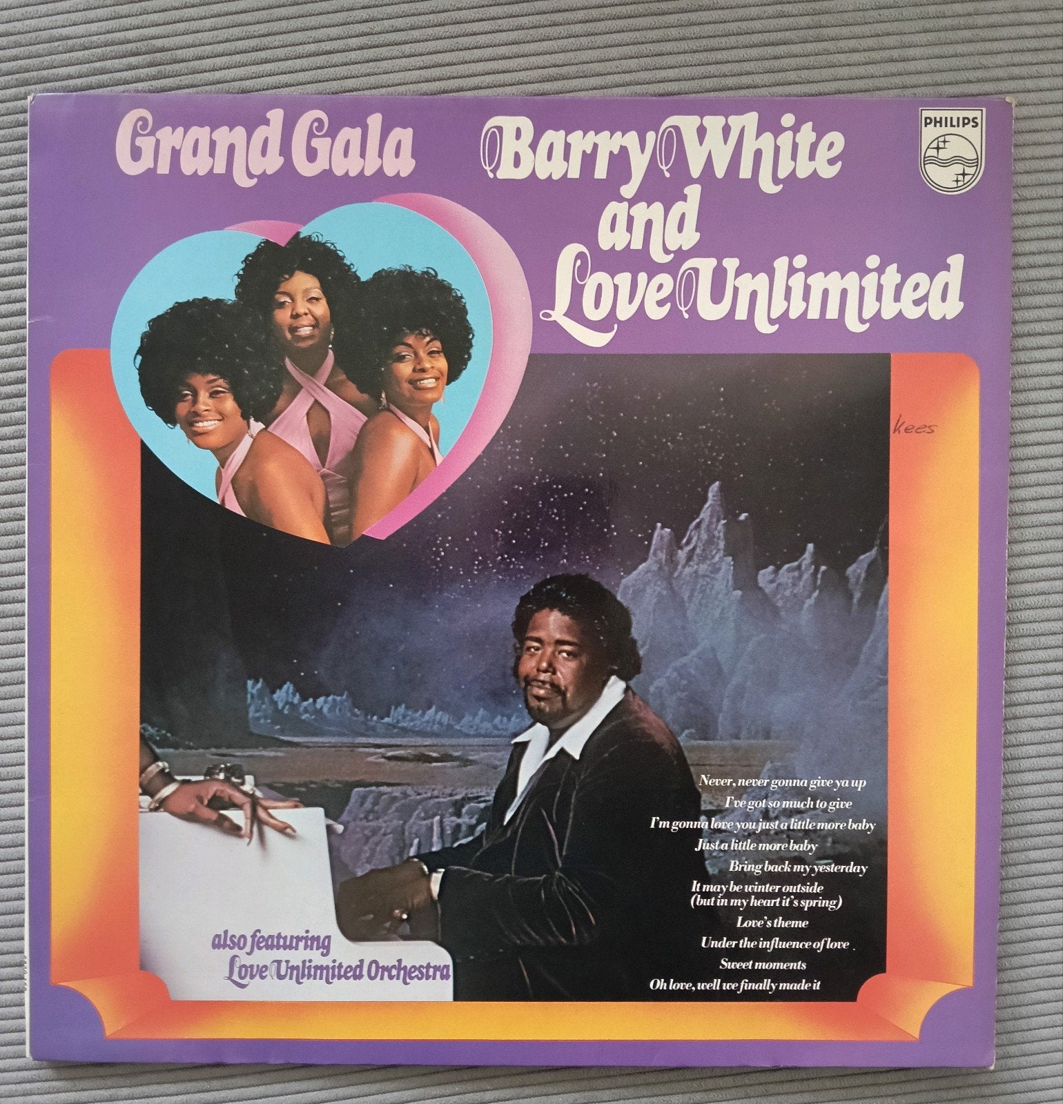 Barry White and Love Unlimited - Grand Gala - Funk Soul, Cd's en Dvd's, Ophalen of Verzenden, 12 inch, Funk
