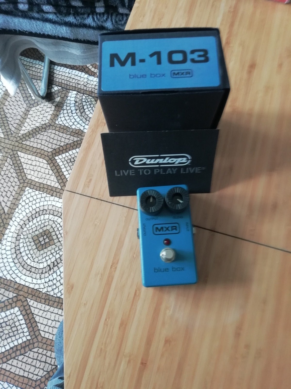 MXR Blue Box M103 Fuzz/Octave Pedaal, Ophalen of Verzenden, Zo goed als nieuw