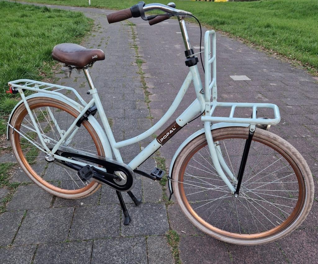 Popal damesfiets 55cm in goede staat, Fietsen en Brommers, Fietsen | Dames | Omafietsen, 53 tot 56 cm, Ophalen of Verzenden, Gebruikt