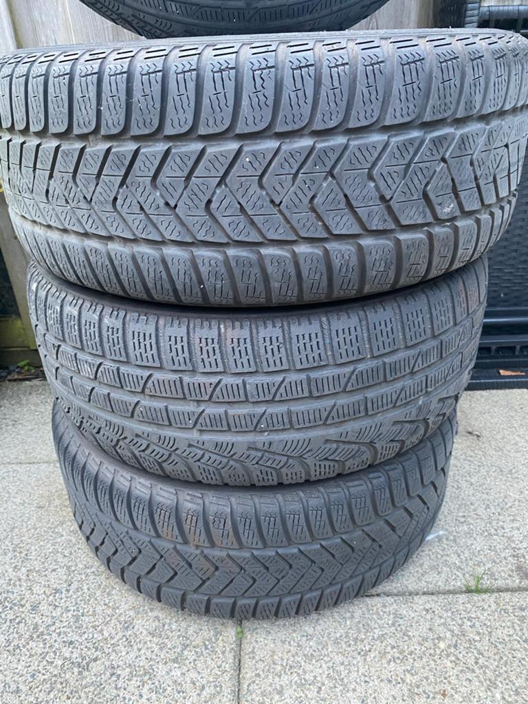 Lichte gebruikerssporen 5x112 naaf 66.6 velgen met banden, Auto-onderdelen, Banden en Velgen, Ophalen, Gebruikt, Banden en Velgen