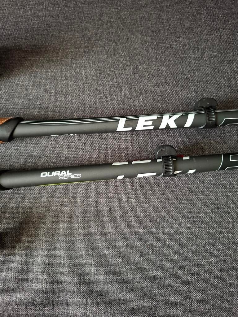 Nordick walking poles Leki zwart, Ophalen