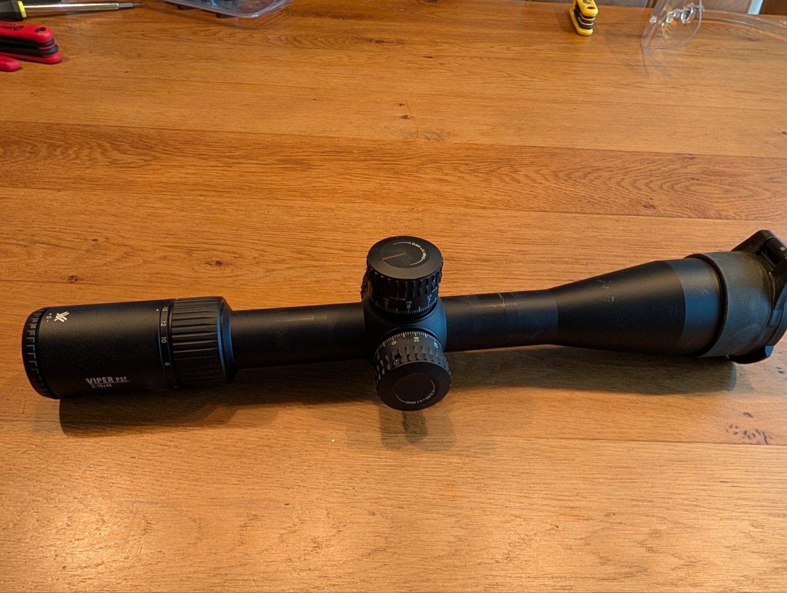 Vortex Viper PST 3-15x44 MRAD FFP Richtkijker, Ophalen of Verzenden