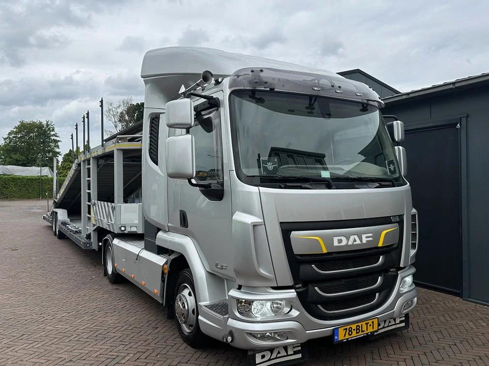 DAF LF 230 Autotransporter Veldhuizen 5-Lader Automatic Only, Auto's, Vrachtwagens, Automaat, Achterwielaandrijving, 234 pk, Bedrijf
