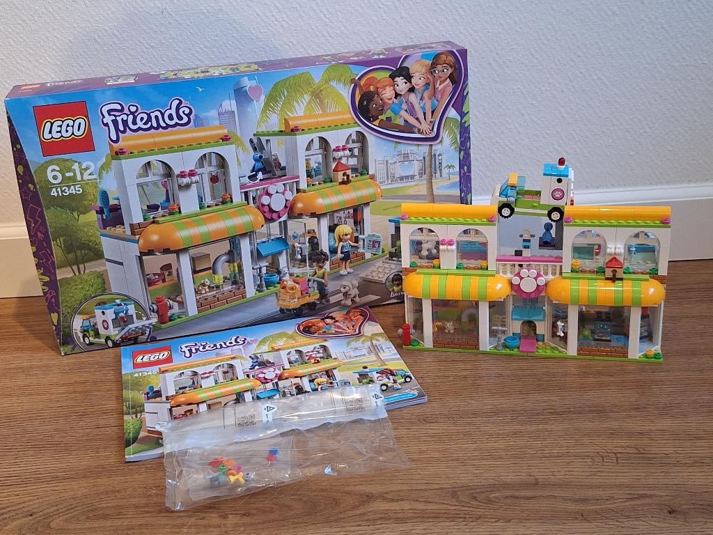 Lego friends Heartlake City huisdieren centrum 41345, Ophalen of Verzenden, Gebruikt