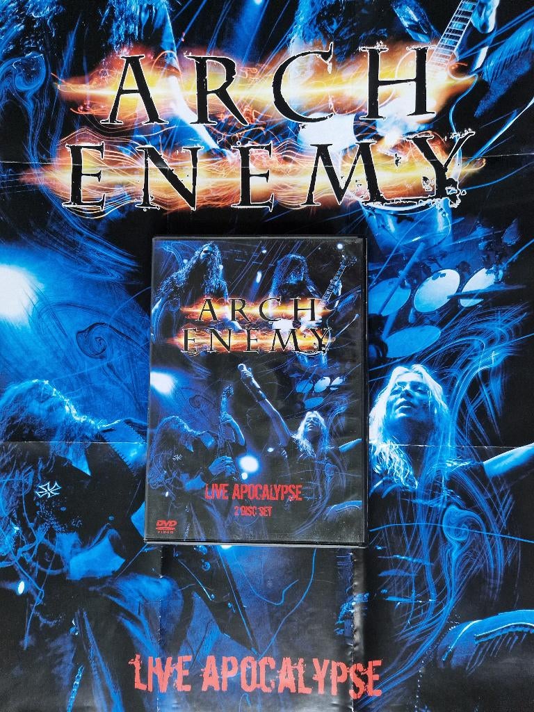Arch Enemy – Live Apocalypse 2DVD 2006, Vanaf 12 jaar, Ophalen of Verzenden, Zo goed als nieuw, Muziek en Concerten