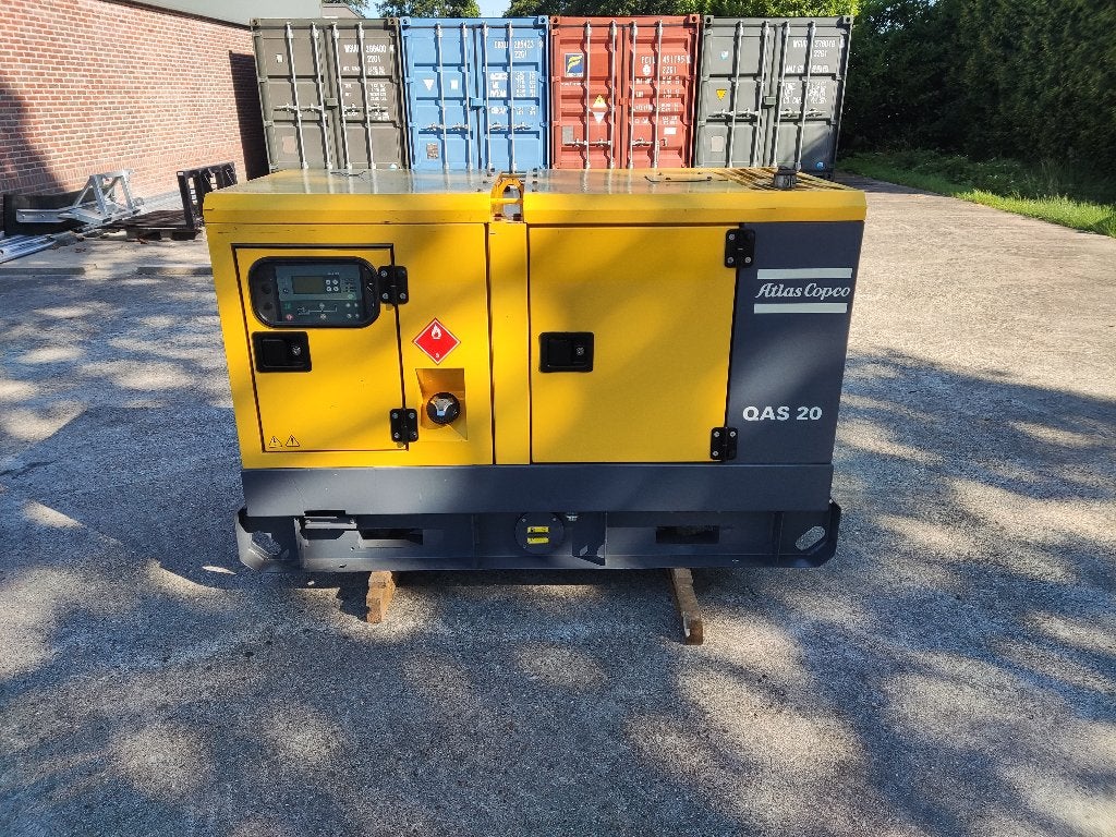 Atlas Copco QAS20 KDS aggregaat / generator 2017, Ophalen