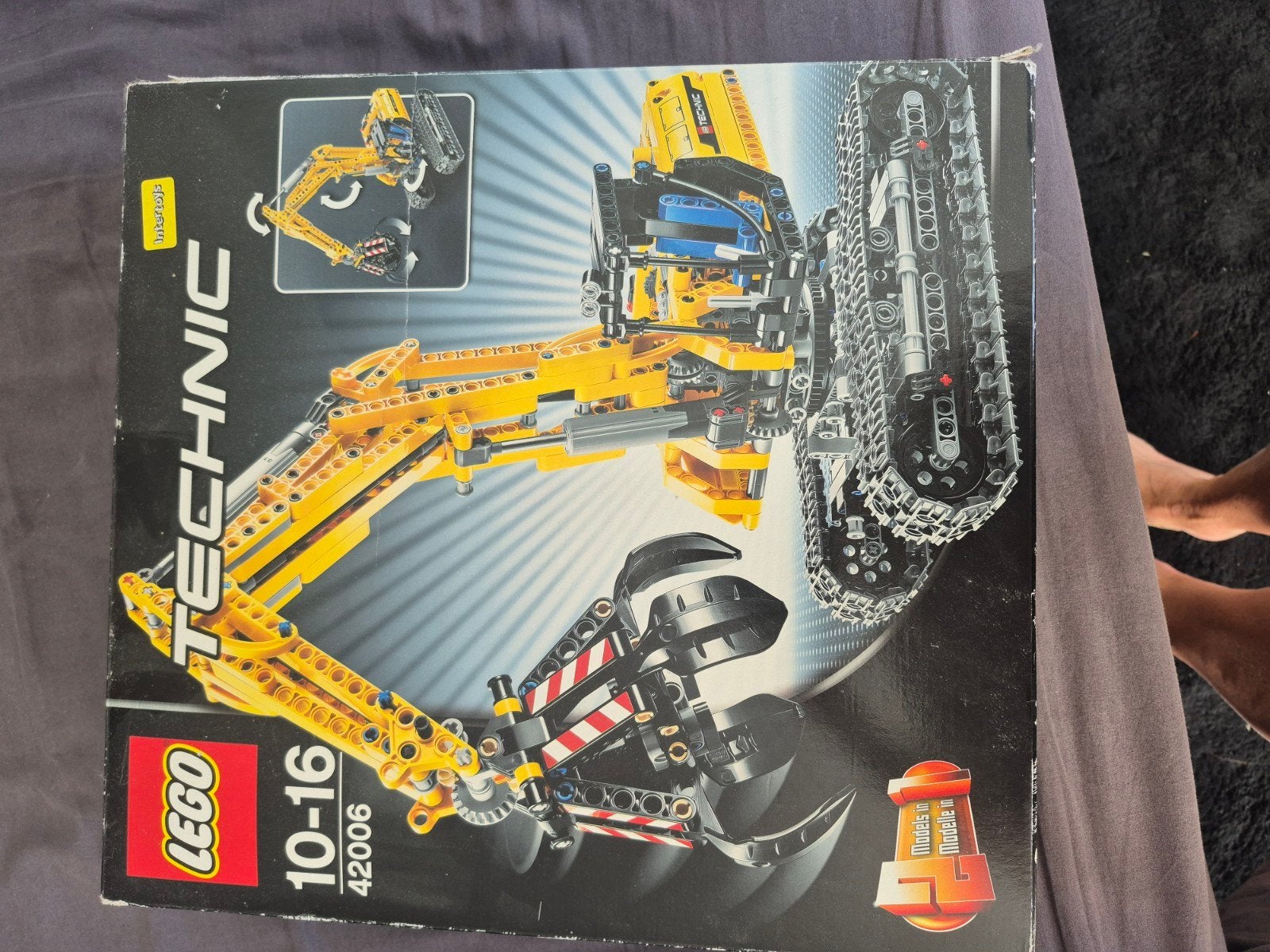 Lego Technic 42006 Graafmachine met Power Functions, Kinderen en Baby's, Speelgoed | Duplo en Lego, Ophalen of Verzenden