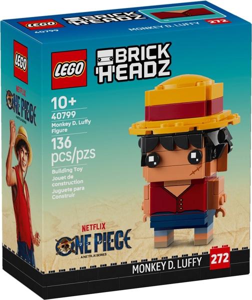 LEGO 40799  Monkey D. Luffy Figure  Nieuw ongeopende doos, Overige thema's, Lego, Nieuw, Ophalen of Verzenden