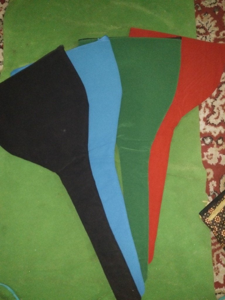 Pakket 10 Singep Keris Bags Java Kleur Ladrang Gayaman KT51, Textiel, Verzenden, Handgemaakt, Indonesië