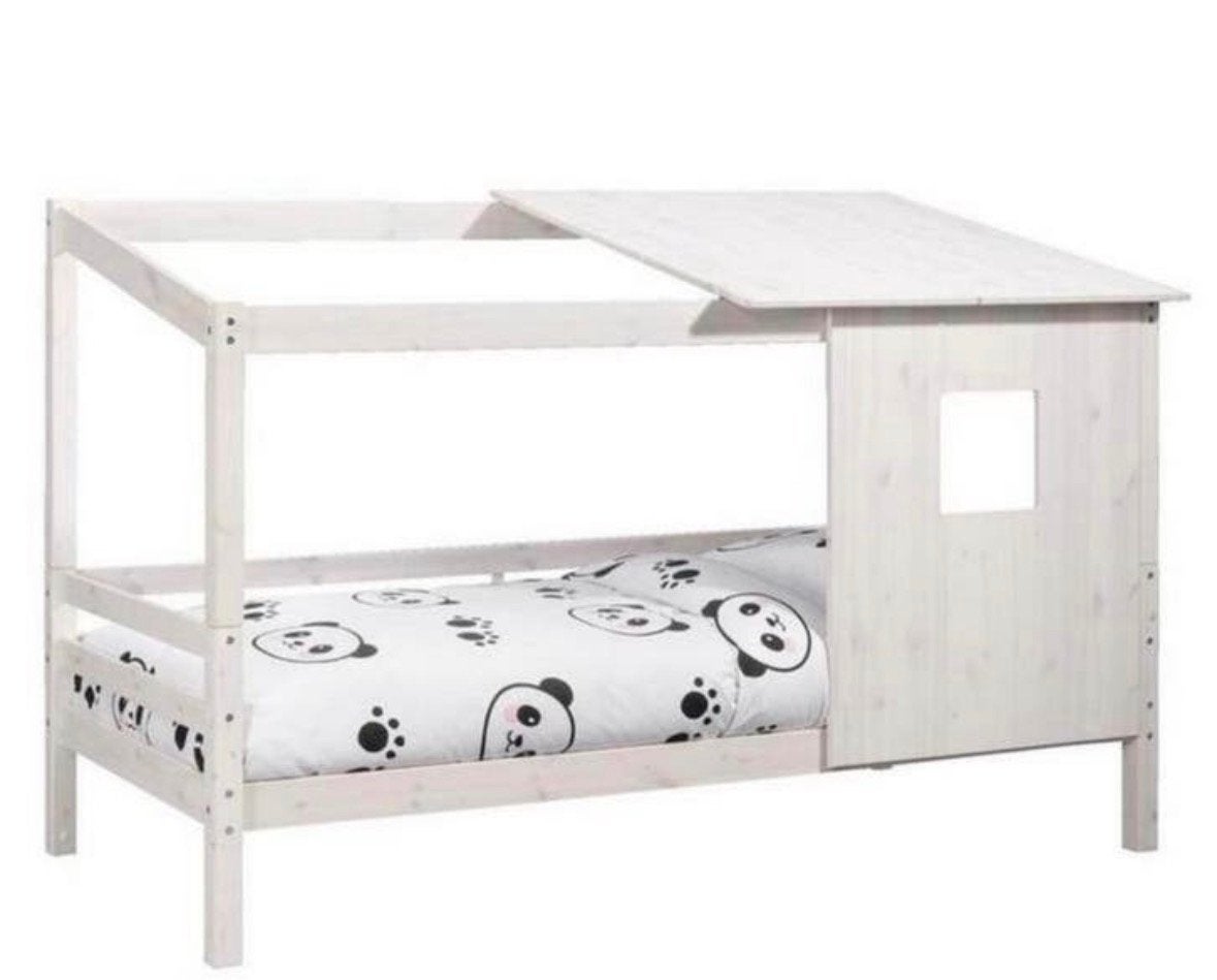 GRATIS!!! Kinder huisjebed, Ophalen, 85 tot 100 cm, Gebruikt, Matras