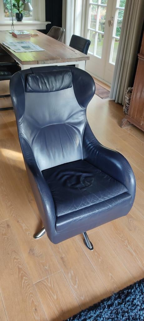 Wittmann Jolly design fauteuil, Huis en Inrichting, Fauteuils, Leer, 50 tot 75 cm, 75 tot 100 cm, Ophalen