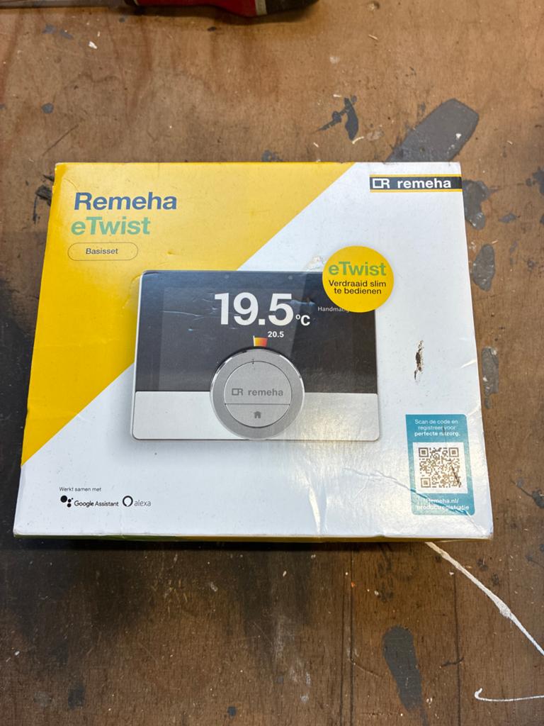 Remeha eTwist Basisset - Slimme Thermostaat, Ophalen of Verzenden, Slimme thermostaat, Nieuw