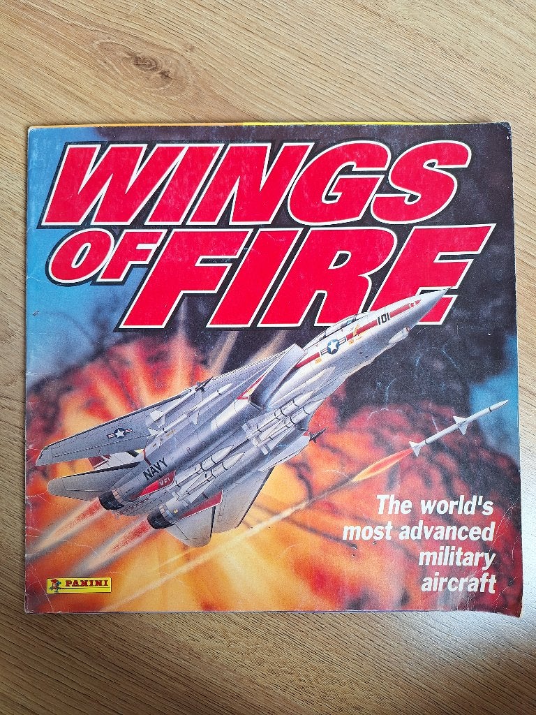 Panini; Wings of Fire. The worlds’s most advanced military, Ophalen of Verzenden, Zo goed als nieuw, Boek of Tijdschrift