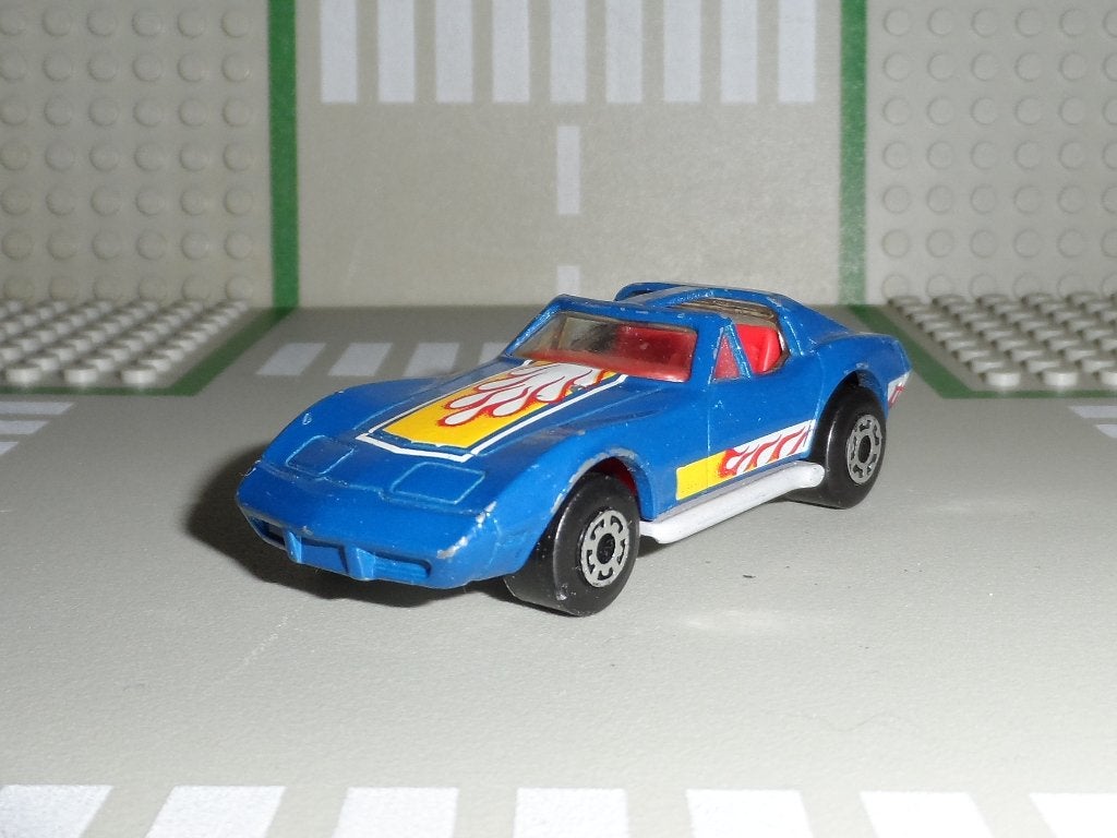 Matchbox Superfast - Chevrolet Corvette - Vintage 1:64, Ophalen of Verzenden, Gebruikt, Auto