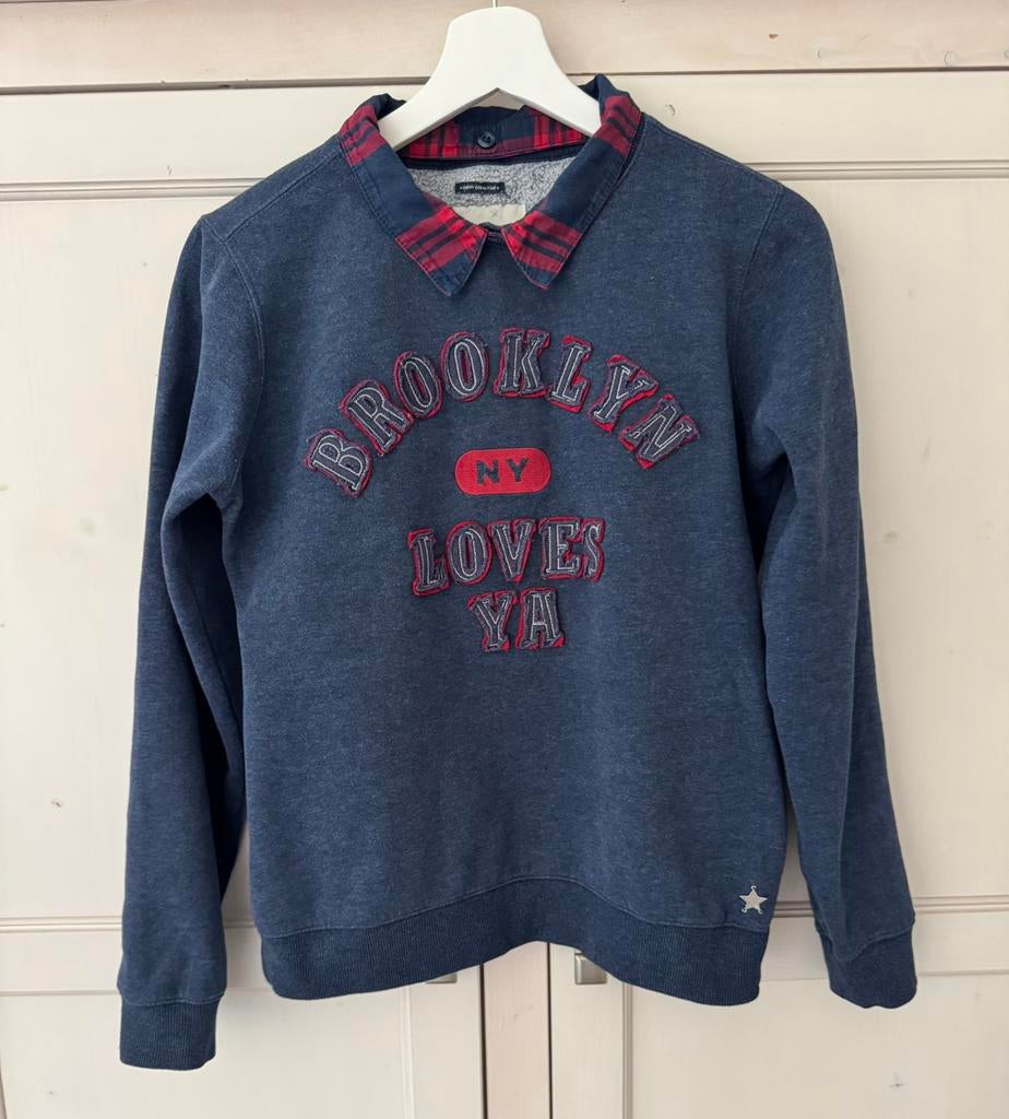 Miss America blauw gemêleerde dames sweater maat M, Kleding | Dames, Truien en Vesten, Ophalen of Verzenden, Zo goed als nieuw