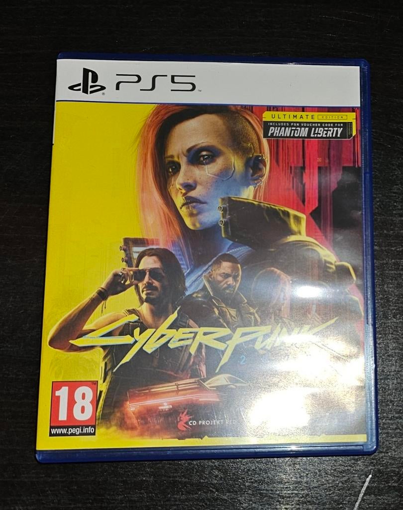 Cyberpunk 2077 Ultimate Edition PS5 (incl. Phantom Liberty), Spelcomputers en Games, Games | Sony PlayStation 5, Vanaf 18 jaar