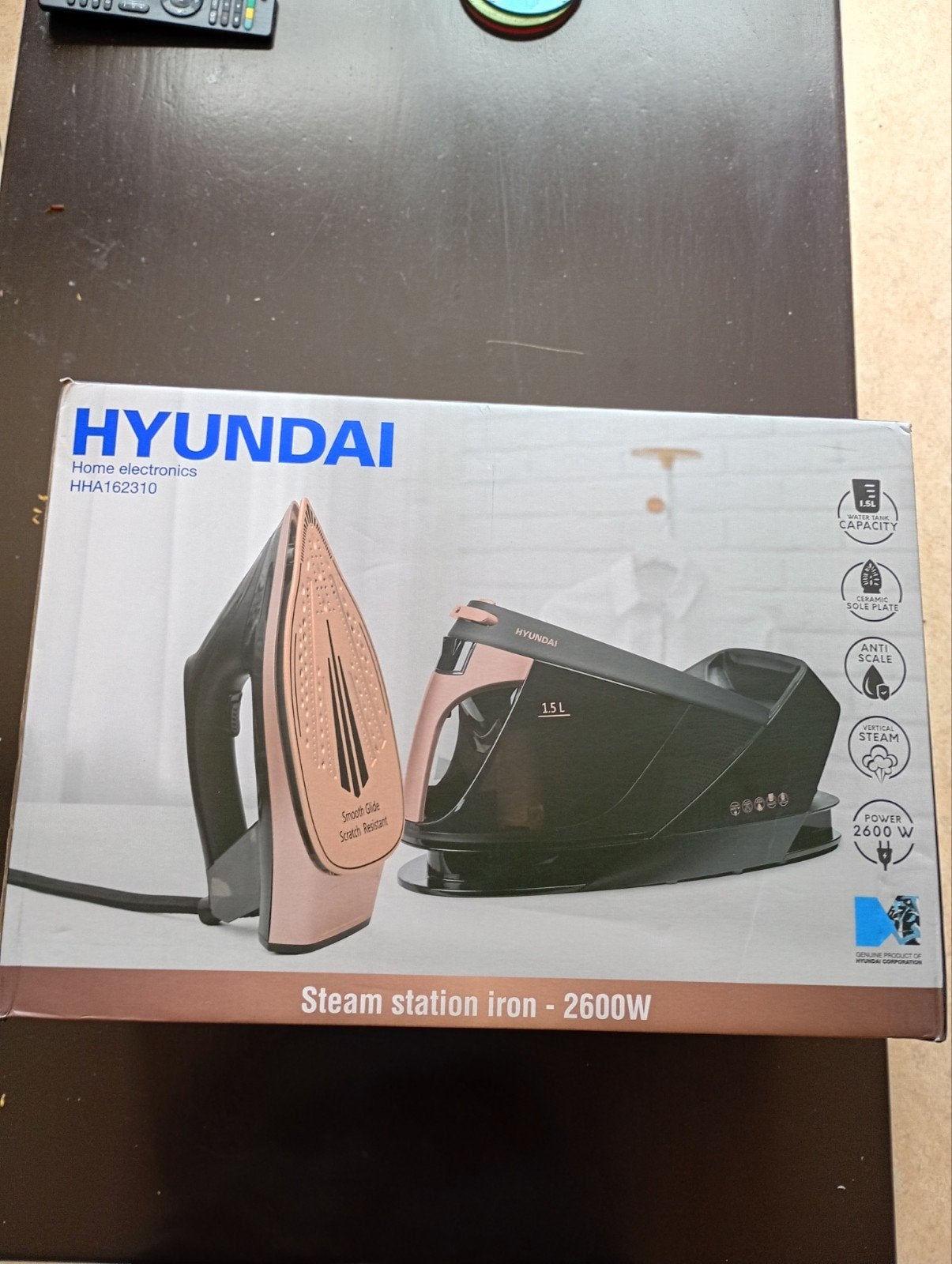 Nieuw Hyundai Stoomstrijkijzer - 2600W, Witgoed en Apparatuur, Ophalen of Verzenden, Nieuw, Strijkijzer met snoer