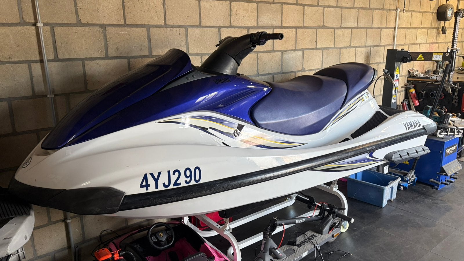 Yamaha Waverunner FX140 incl trailer jetski waterscooter, Ophalen, Gebruikt