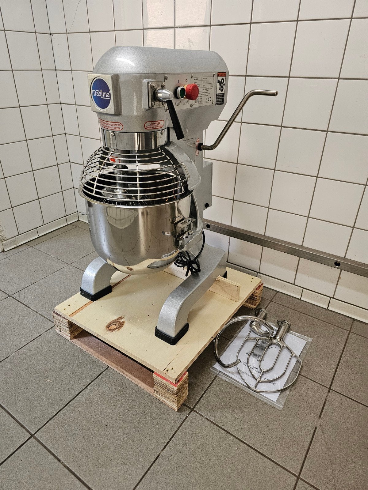 Nieuwe Maxima planeetmenger 20 liter., Ophalen of Verzenden