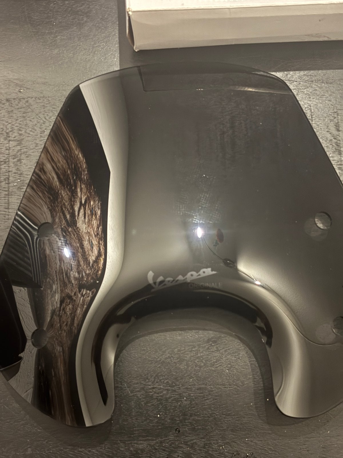 Vespa Originale windscherm/windschermkuip + bevestigingsset, Ophalen of Verzenden, Nieuw, Overige typen