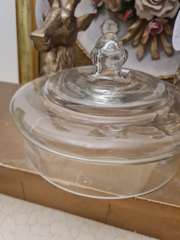 Nieuwe glazen food cover, kleine stolp foto 1 t/m 4