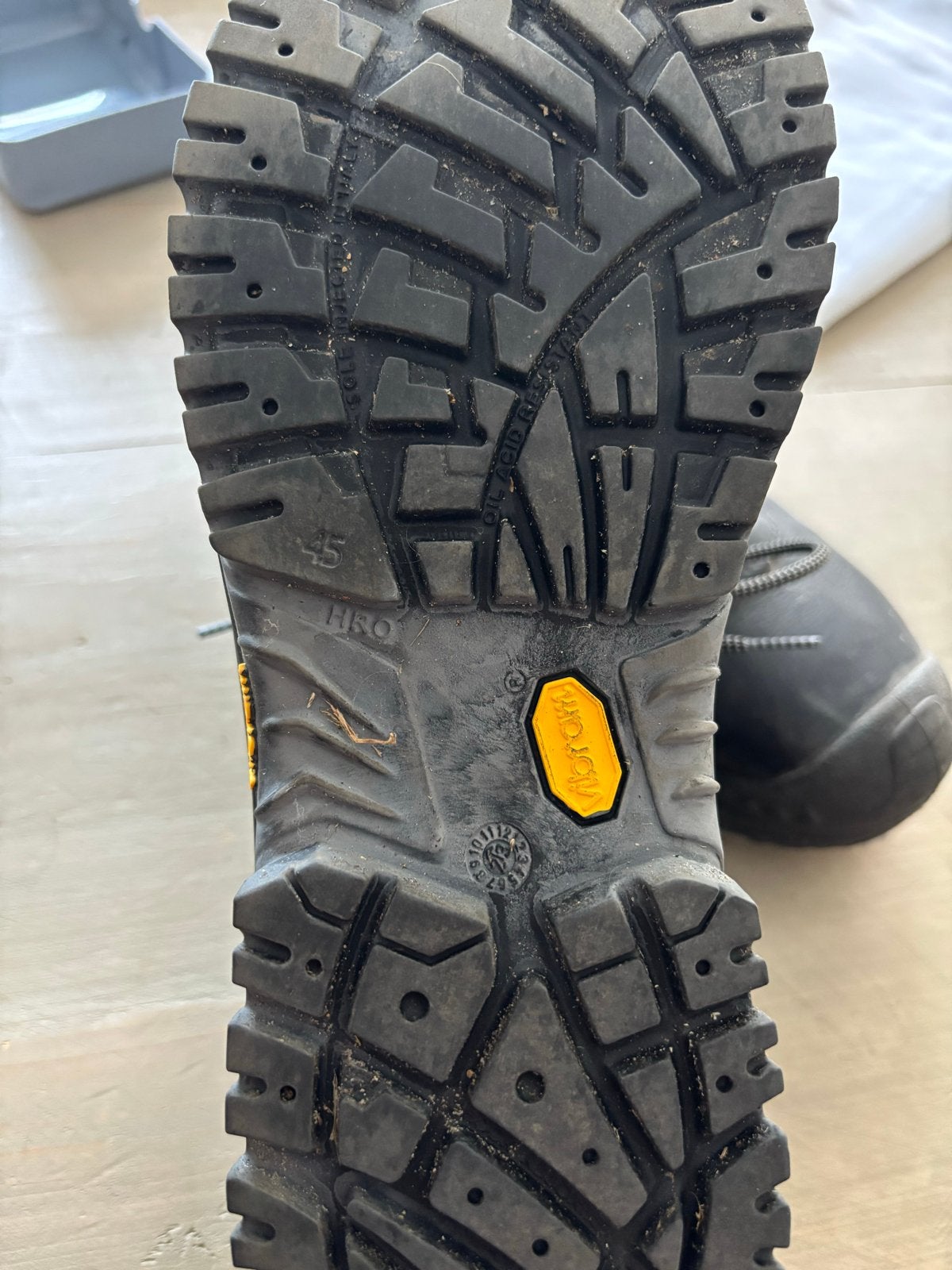 Sixton Peak werklaarzen, maat 45, Vibram zool, Ophalen, Gebruikt