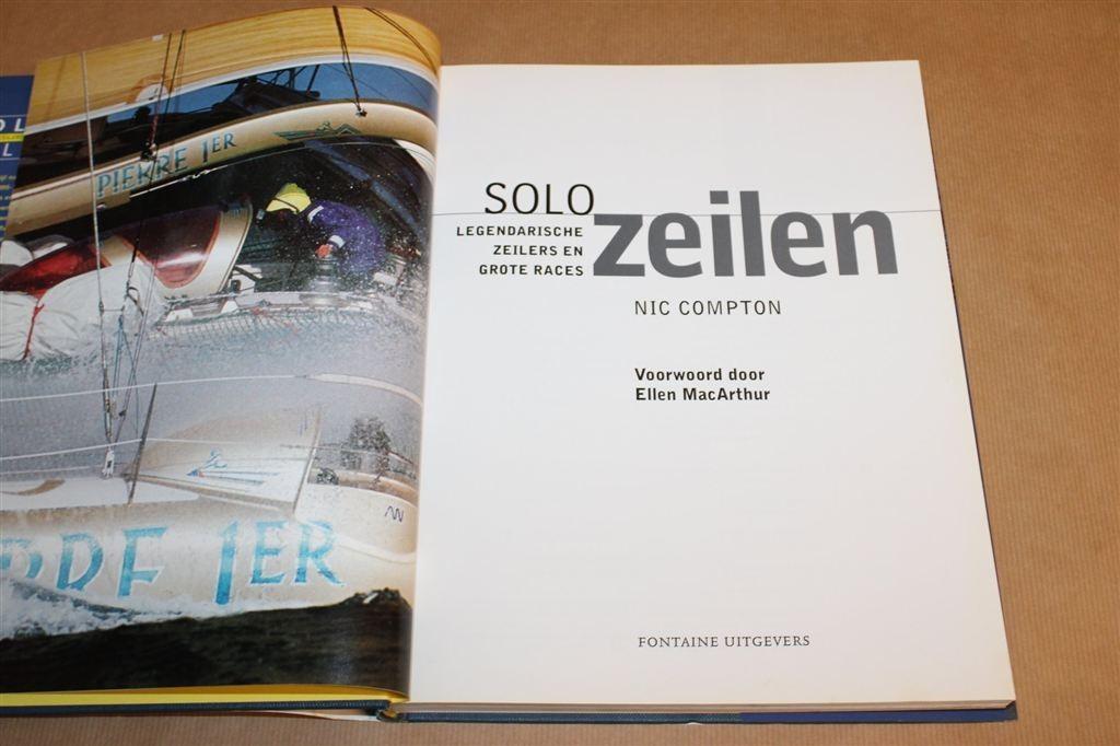 Solo Zeilen — Legendarische Zeilers en Grote Races, Ophalen of Verzenden, Gelezen, Watersport en Hengelsport