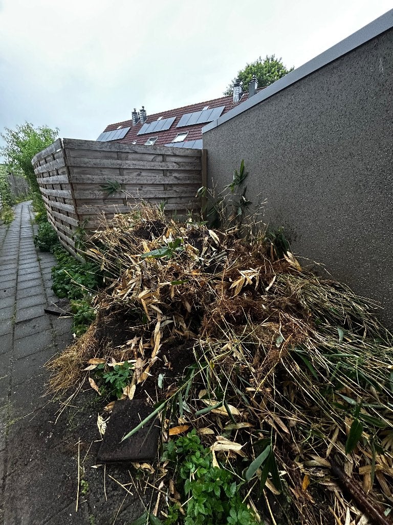 gratis tuinafval, Ophalen, Gebruikt