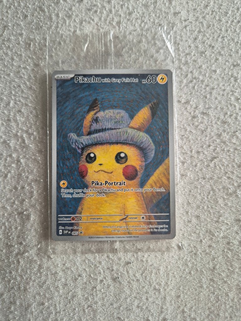 Pikachu van Gogh (SEALED), Ophalen of Verzenden, Nieuw, Losse kaart