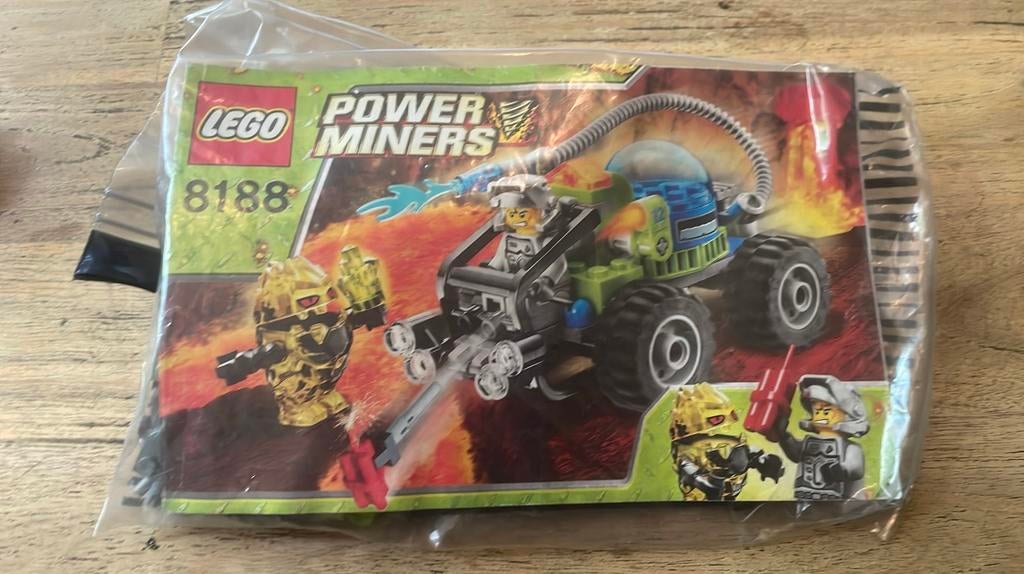 Lego power miners 8188 compleet, Ophalen of Verzenden, Zo goed als nieuw