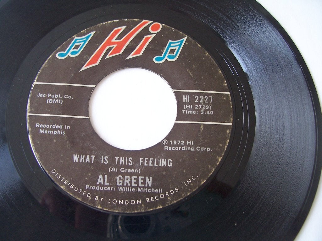 Al Green / HI 2227 / What is this feeling, Cd's en Dvd's, Gebruikt, Verzenden, Overige genres, 7 inch
