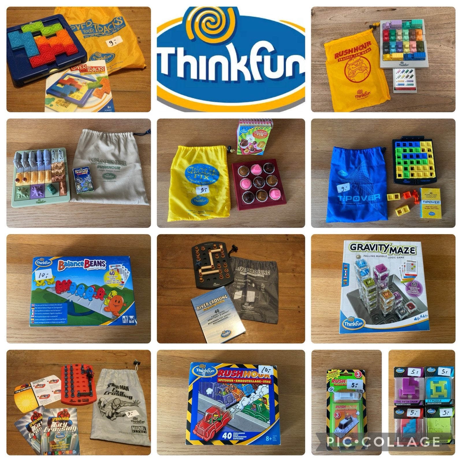 Veel verschillende smartgames Thinkfun, zgan, losse verkoop, Ophalen of Verzenden, Zo goed als nieuw