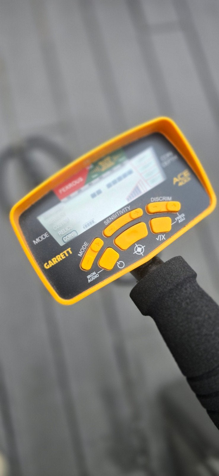 Garrett ACE 400i Metaaldetector - Zo goed als nieuw