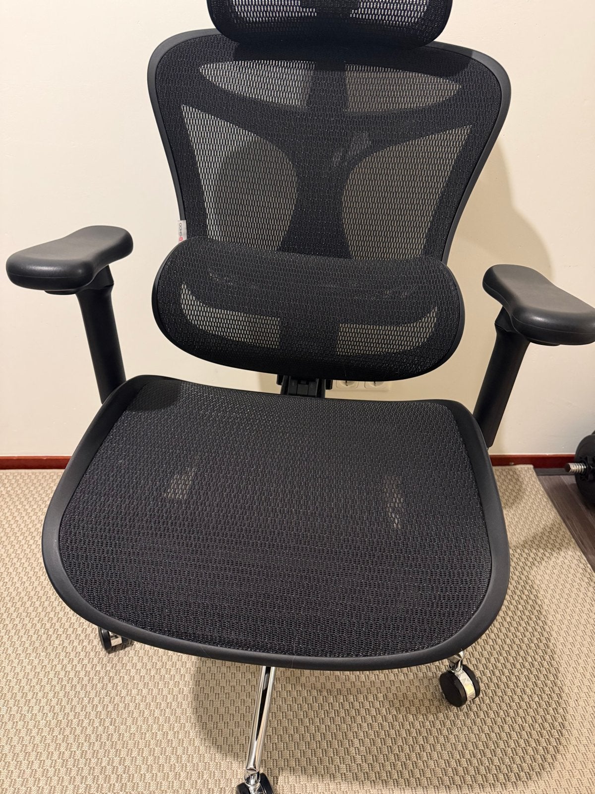 Sihoo Ergonomische Bureaustoel - Comfort & Kwaliteit, Huis en Inrichting, Bureaustoelen, Zo goed als nieuw, Bureaustoel, Zwart