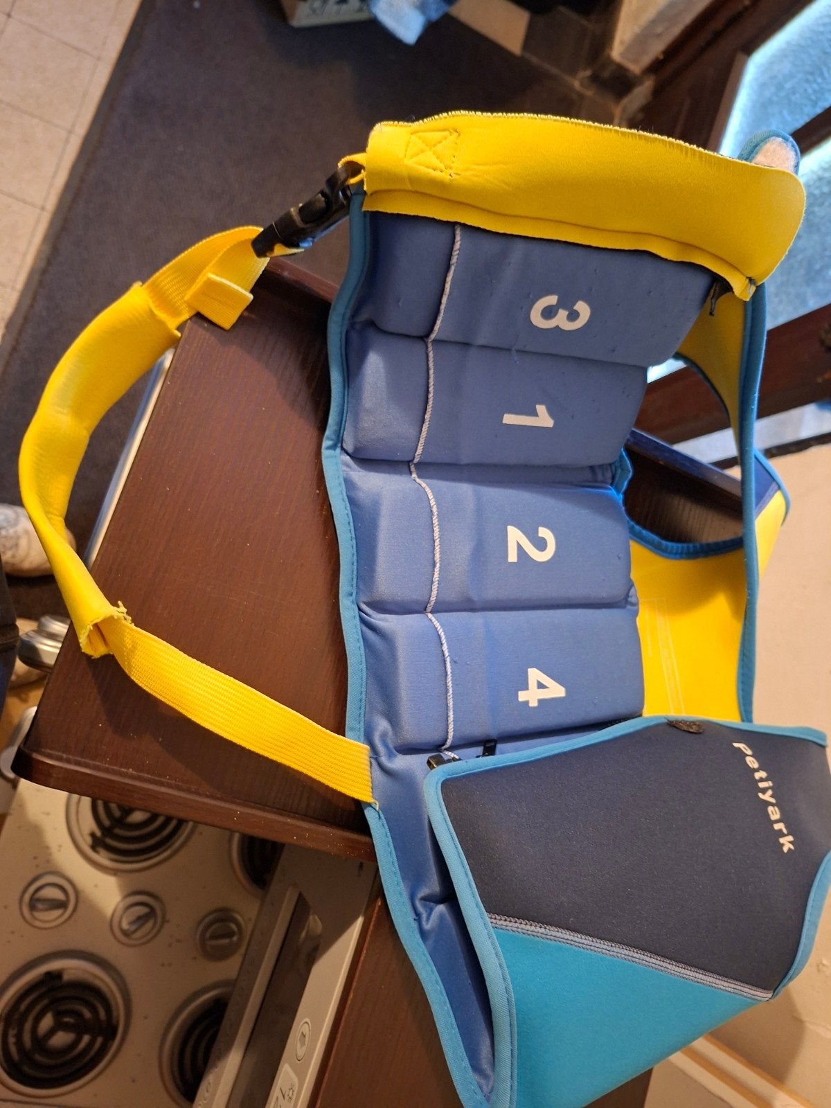 Verstelbaar zwemvest voor peuters en kleine kleuters., Gebruikt, Ophalen of Verzenden, Zwem-accessoire, Petiyark