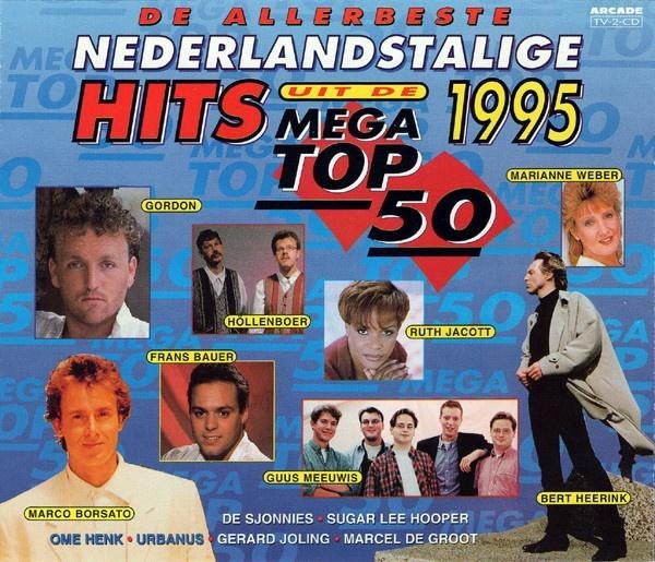 De Allerbeste Nederlandstalige Hits Uit De Mega Top 50 -1995, Verzenden, Zo goed als nieuw, Levenslied of Smartlap