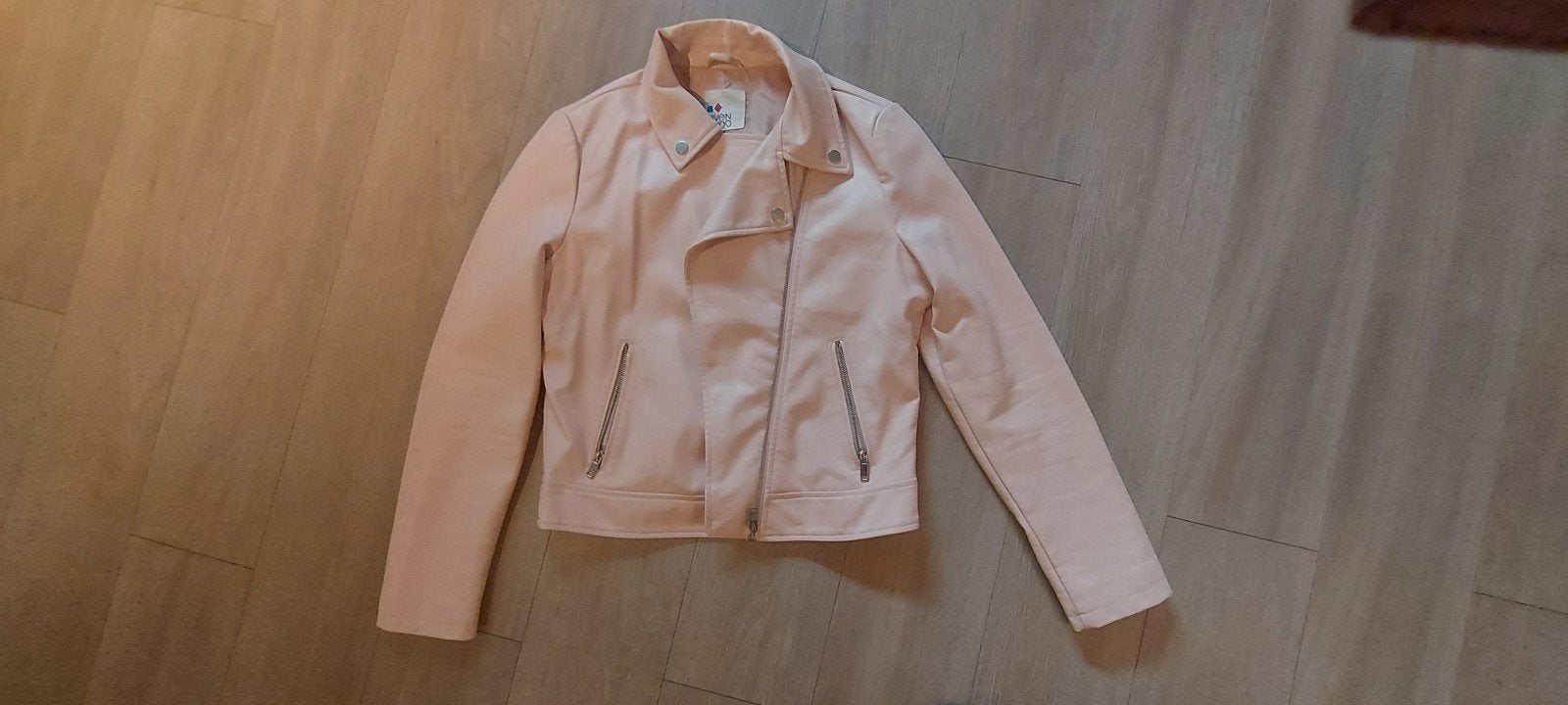 Leuk jasje in roze/zalm, maat S, Maat 38/40 (M), Ophalen of Verzenden, Jasje, Roze