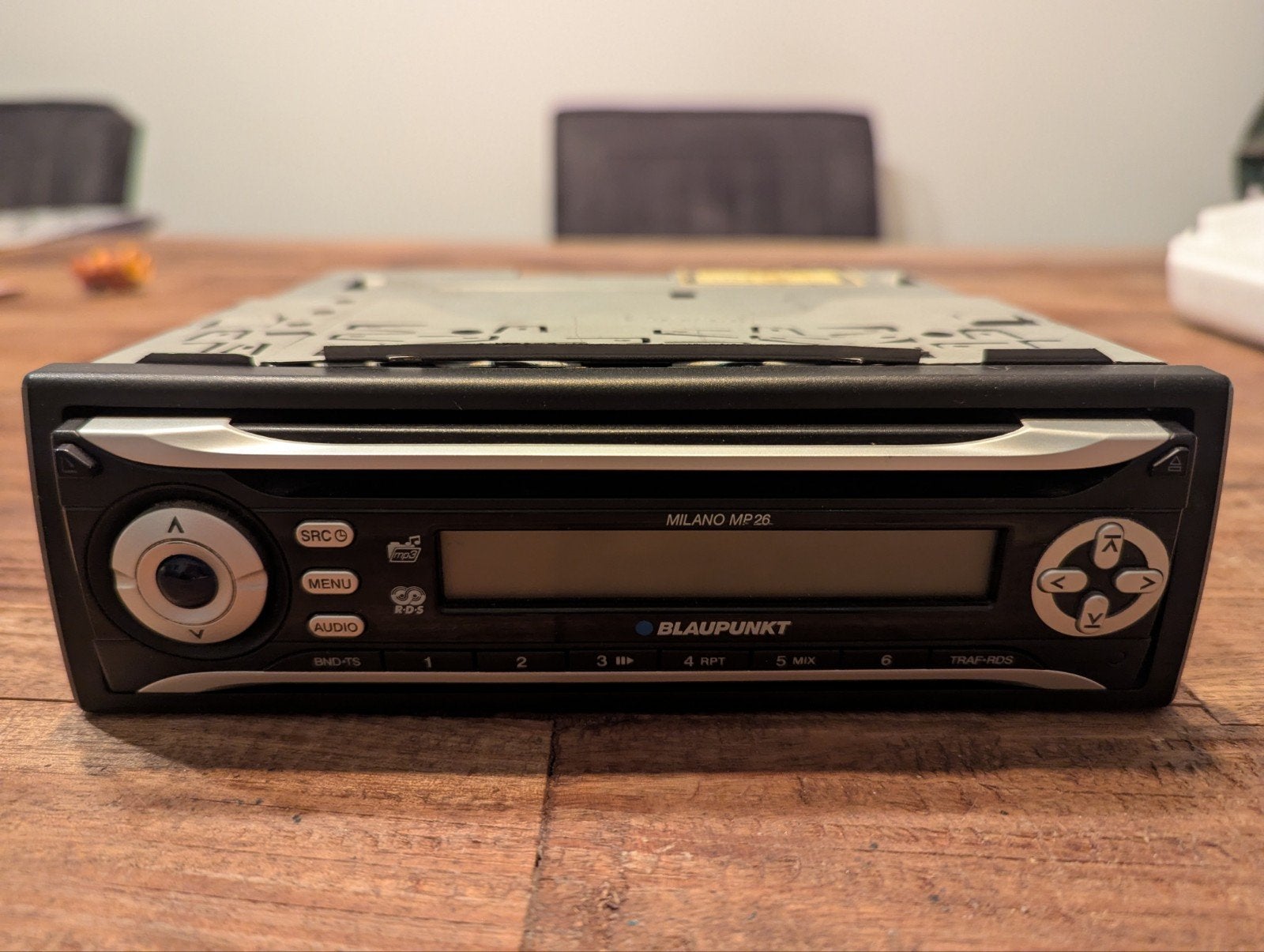 Blaupunkt Milano MP26 1-DIN Autoradio/CD-speler MP3 WMA, Ophalen of Verzenden, Gebruikt
