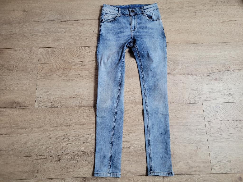BLUE RIDGE blauwe skinny spijkerbroek maat 152 ~ WM3000, Broek, Gebruikt, Ophalen of Verzenden, Blue Ridge