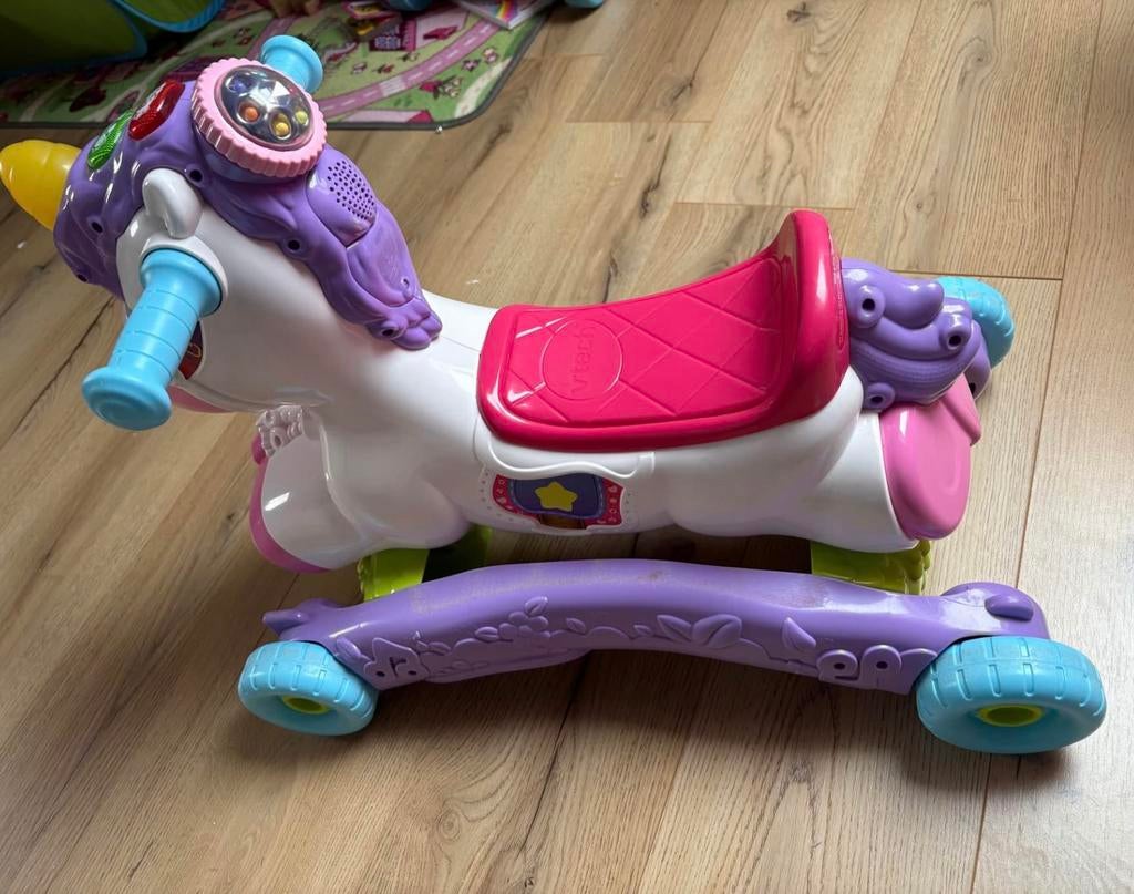 VTech Hobbel & Speel eenhoorn, Ophalen of Verzenden, Zo goed als nieuw, 6 maanden tot 2 jaar