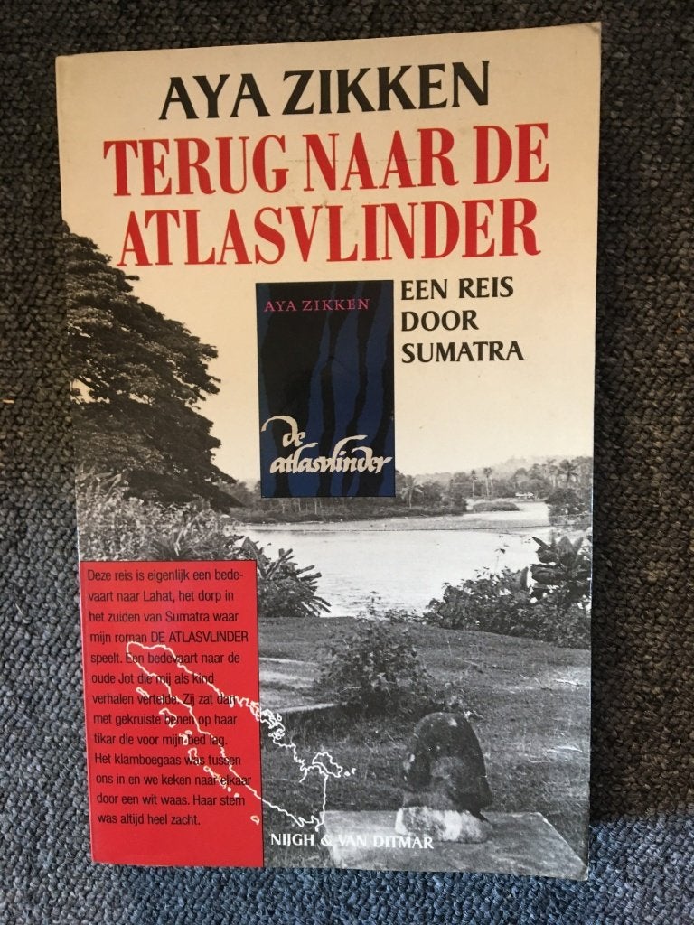 Terug naar de Atlasvlinder; door Aya Zikken #Indonesie #Azie, Boeken, Reisverhalen, Ophalen of Verzenden, Gelezen, Aya Zikken