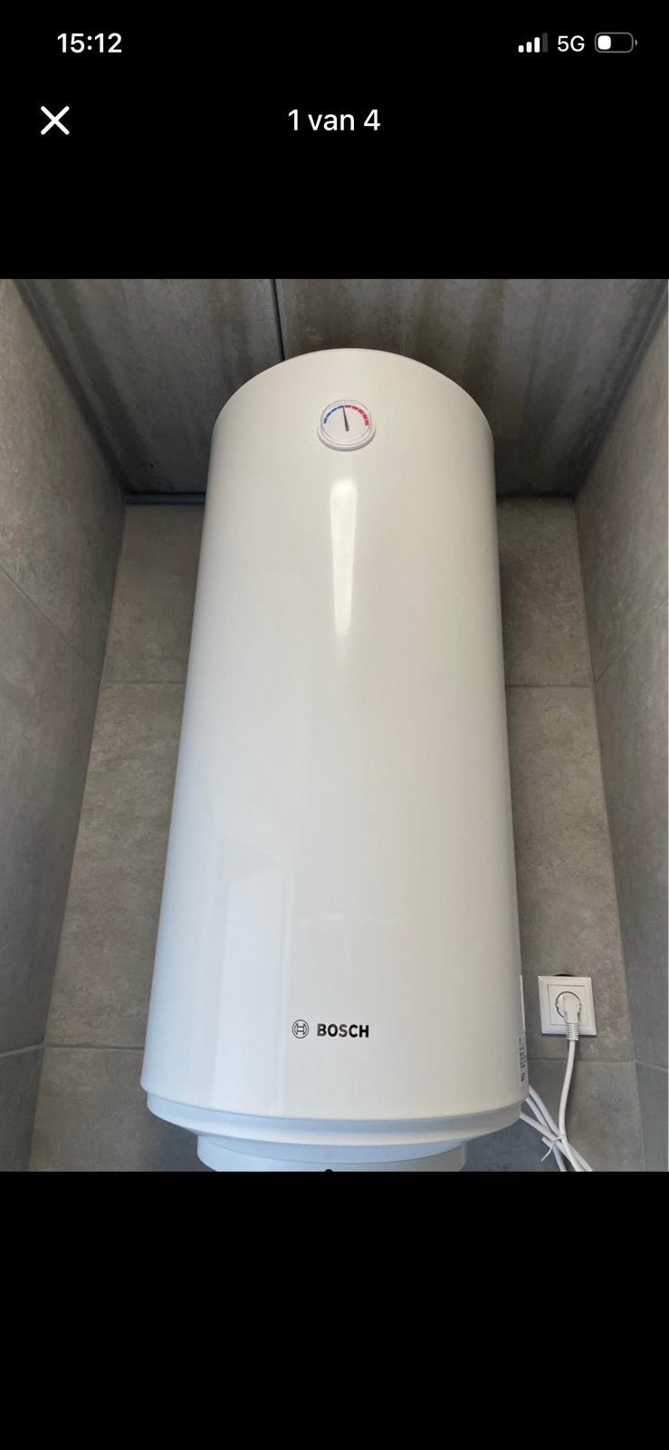 Elektrisch boiler BOSCH 100liter, Doe-het-zelf en Verbouw, Ophalen, 100 liter of meer, Nieuw, Boiler