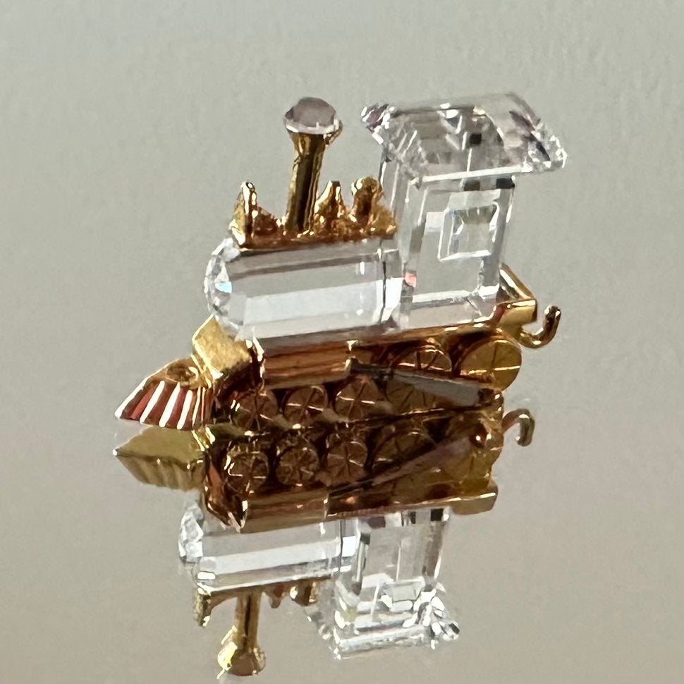Speelgoedtrein 9460/000/078, Verzamelen, Swarovski, Ophalen, Zo goed als nieuw, Figuurtje
