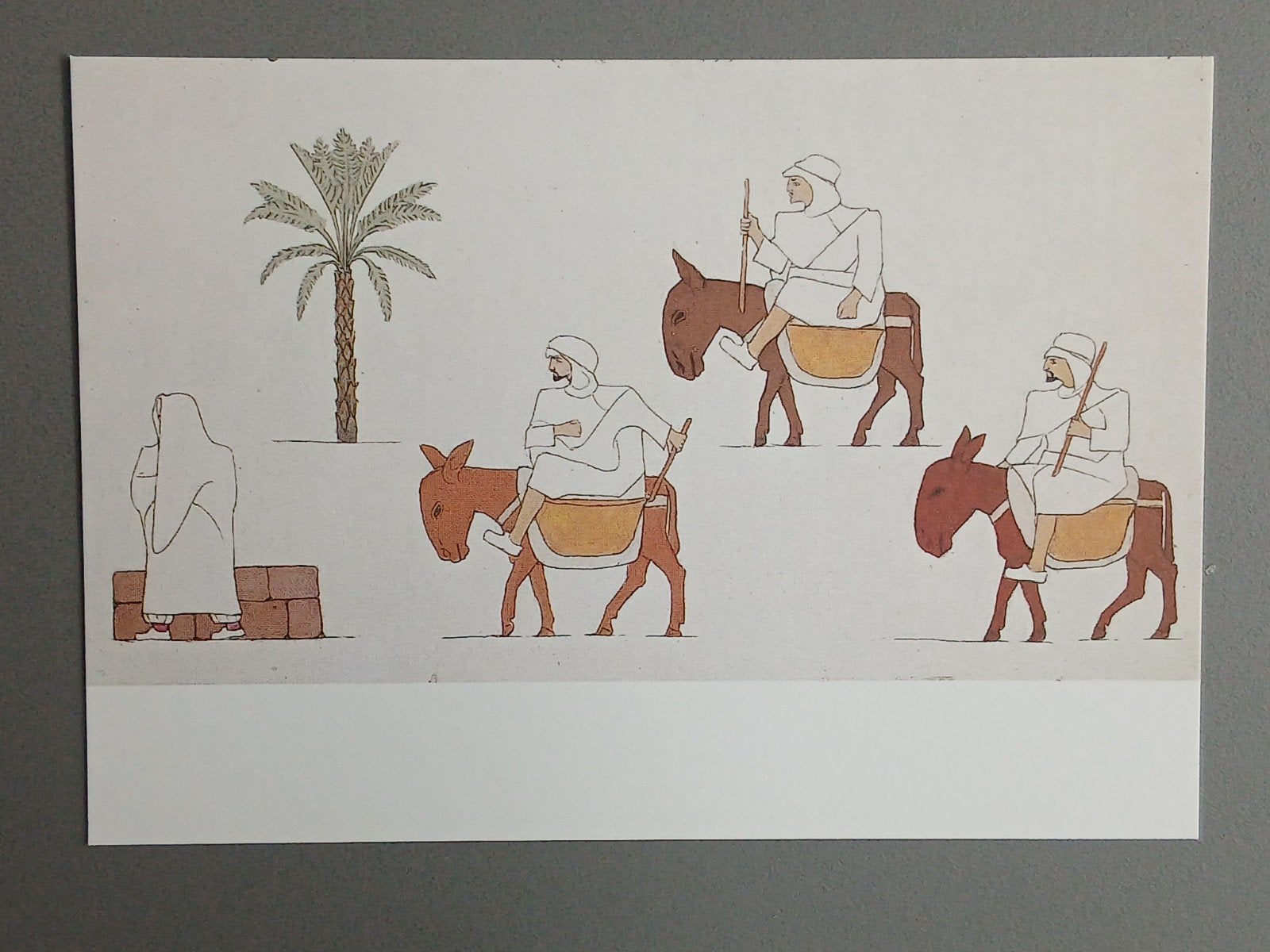 Ansichtkaart Bart van der Leck - Arabieren, 1915, Verzenden, 1920 tot 1940, Ongelopen, Overige thema's