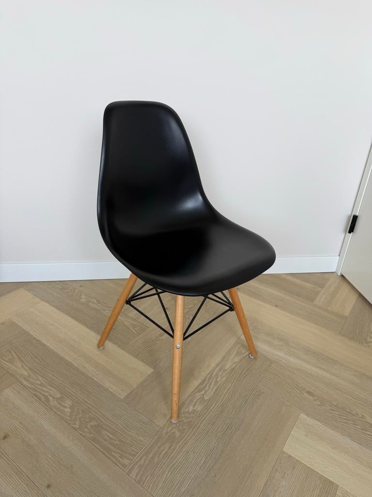 Vier Kwantum paris stoelen, Ophalen, Gebruikt, Zwart, Vier
